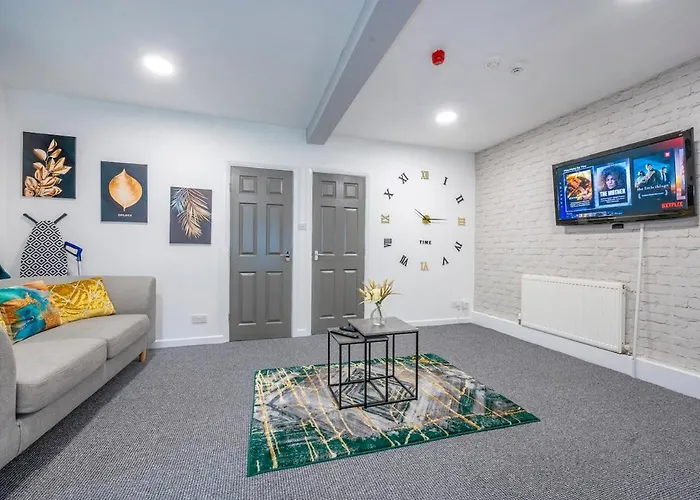 -f9gh- For Your Relaxed, Cosy Stay, Parking Apartment Leeds (West Yorkshire)